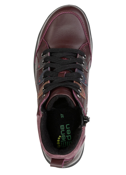 Stiefel & Stiefeletten - ELENA EDEN, bequeme Damen-Boots, Weite H, mit herausnehmbarem Fußbett, in Größe 036 bis 042, in Farbe BURGUND Ansicht 2