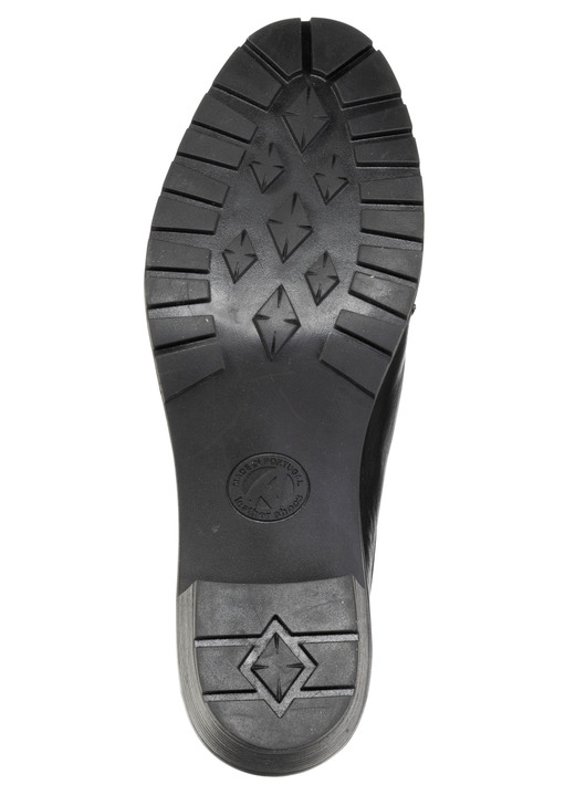 Pumps & Ballerina - ELENA EDEN, eleganter Damen-Trotteur, Weite H, mit herausnehmbarem Fußbett, in Größe 036 bis 042, in Farbe SCHWARZ Ansicht 3