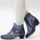 Stiefel & Stiefeletten - ELENA EDEN, elegante Damen-Stiefeletten, Weite G, mit herausnehmbarem Fußbett, in Größe 036 bis 042, in Farbe JEANS – Farbe JEANS – Ansicht 5
