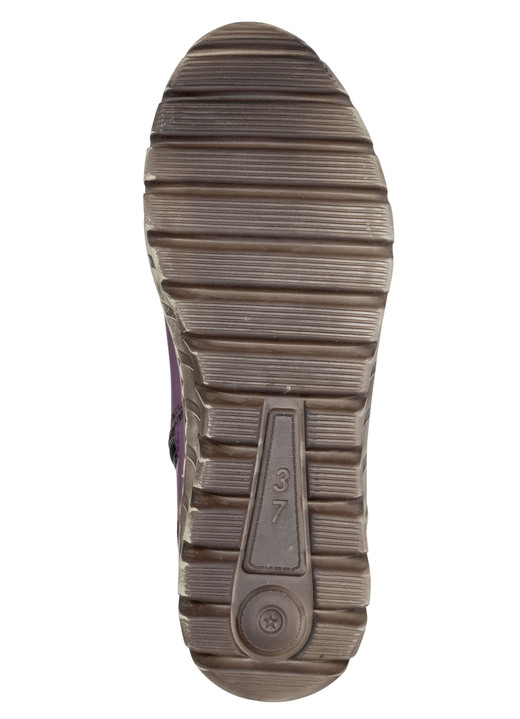 Stiefel & Stiefeletten - Gemini, trendige Damen-Stiefeletten, Winterschuhe, Weite G, mit herausnehmbarem Fußbett, in Größe 036 bis 042, in Farbe LILA Ansicht 3