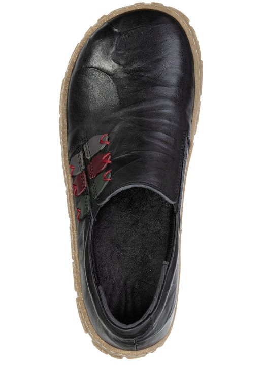 Slipper & Schnürschuhe - ELENA EDEN, bequeme Damen-Barfußschuhe, Weite G, mit herausnehmbarem Fußbett, in Größe 036 bis 042, in Farbe BURGUND Ansicht 5