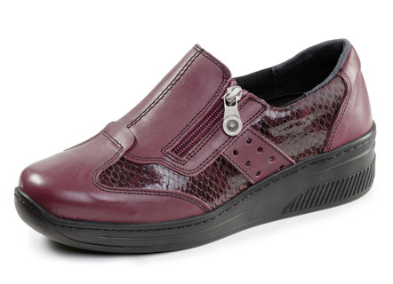 ELENA EDEN, bequeme Damen-Slipper, Weite H, mit herausnehmbarem Fußbett