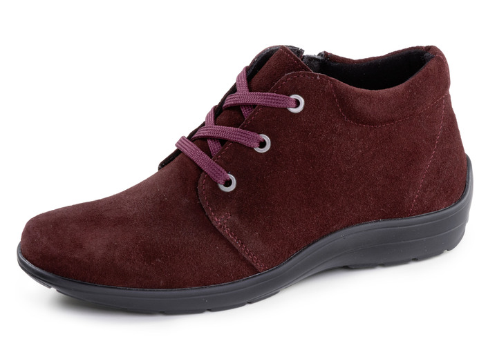 Stiefel & Stiefeletten - ELENA EDEN, bequeme Damen-Boots, Weite H, mit herausnehmbarem Fußbett Ansicht 11 Stiefel & Stiefeletten - ELENA EDEN, bequeme Damen-Boots, Weite H, mit herausnehmbarem Fußbett, in Größe 036 bis 042, in Farbe GRAU Ansicht 11