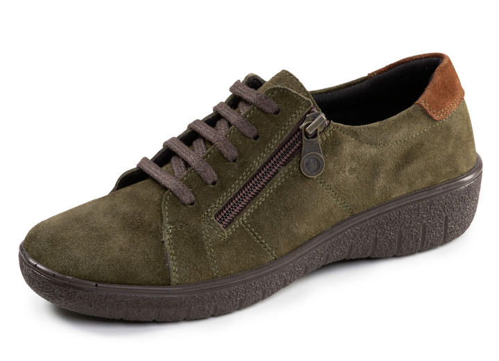 Slipper & Schnürschuhe - ELENA EDEN, bequeme Damen-Schnürschuhe, Weite G, mit herausnehmbarem Fußbett, in Größe 036 bis 042, in Farbe BORDEAUX Ansicht 7