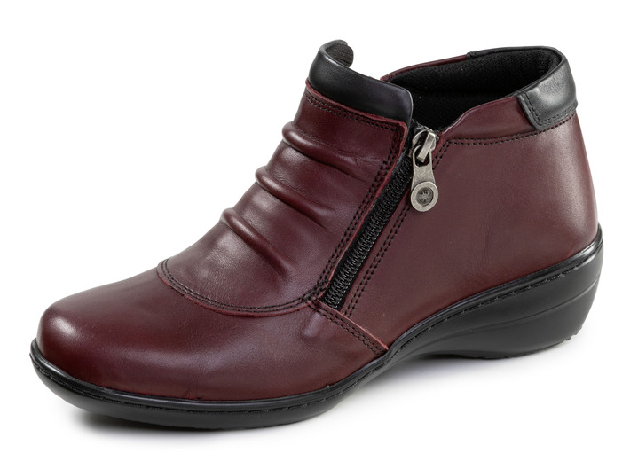 Stiefel & Stiefeletten - ELENA EDEN, bequeme Damen-Boots, Weite H, mit herausnehmbarem Fußbett, in Größe 036 bis 042, in Farbe MARINE-BRAUN Ansicht 7