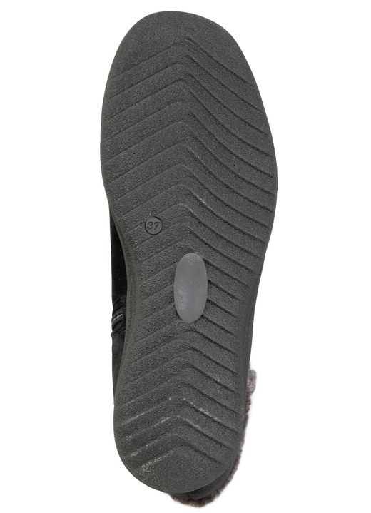 Stiefel & Stiefeletten - ELENA EDEN, gefütterte Damen-Stiefel, Winterschuhe, Weite H, mit Lammfell, in Größe 036 bis 042, in Farbe BRAUN-BEIGE Ansicht 6