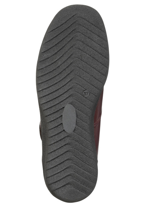 Stiefel & Stiefeletten - ELENA EDEN, gefütterte Damen-Boots, Winterschuhe, Weite H, mit Lammfell, in Größe 036 bis 042, in Farbe BORDEAUX Ansicht 3