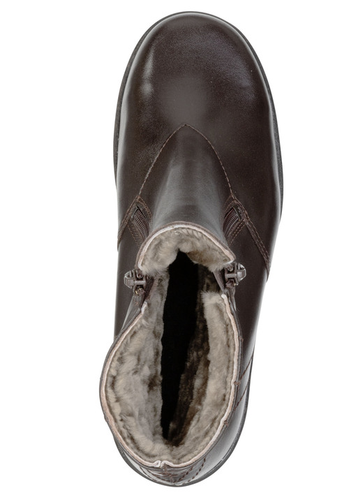 Stiefel & Stiefeletten - ELENA EDEN, gefütterte Damen-Stiefeletten, Winterschuhe, Weite H, mit Lammfell, in Größe 036 bis 042, in Farbe SCHWARZ Ansicht 11