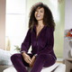 Laurina - Hausanzug von Laurina, in Größe 018 bis 052, in Farbe AUBERGINE – Farbe AUBERGINE – Ansicht 3