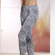 Plantier - Leggings mit Animal-Print, in Größe 036 bis 054, in Farbe SCHWARZ-ECRU-BLAU