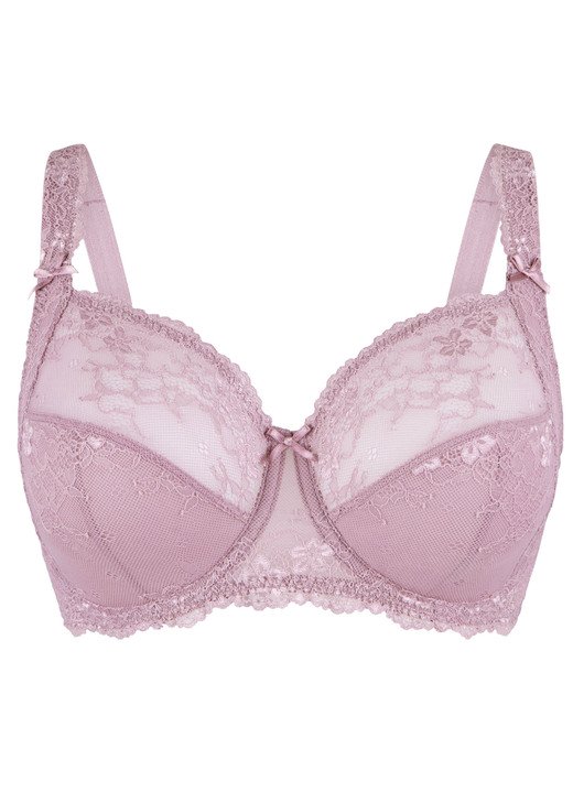 Bügel-BH - LingaDore Bügel-BH mit elastischer Spitze, in Größe 075 bis 105, in Cup F, in Farbe OLIV Ansicht 9