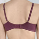 Soft-BH - Edel schimmernder Sassa BH, in Größe 075 bis 095, in Cup C, in Farbe PUDER – Farbe BORDEAUX – Ansicht 5