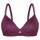 Soft-BH - Edel schimmernder Sassa BH, in Größe 075 bis 095, in Cup C, in Farbe PUDER – Farbe BORDEAUX – Ansicht 2