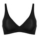 Soft-BH - Naturana BH mit herausnehmbaren Pads, in Größe L bis XL, in Farbe SCHWARZ – Farbe SCHWARZ – Ansicht 2