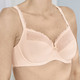 Bügel-BH - Rosa Faia Bügel-BH mit elastischer Spitze, in Größe 075 bis 105, in Cup E, in Farbe SCHWARZ-PUDER – Farbe ZARTAPRICOT-ECRU – Ansicht 6