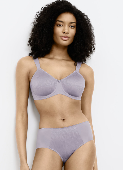 Triumph - Triumph Slip mit Jacquardeinsatz im Vorderteil, in Größe 036 bis 048, in Farbe BORDEAUX Ansicht 9