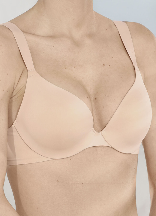 Bügel-BH - Triumph-Body Make-up Illusion  Bügel-BH für ein zauberhaftes Dekolleté, in Größe 070 bis 090, in Cup B, in Farbe PUDER Ansicht 4