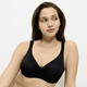Bügel-BH - Triumph-Comfort Minimizer-Bügel-BH mit elastischer Tüllstickereispitze, in Größe 075 bis 095, in Cup F, in Farbe SCHWARZ – Farbe SCHWARZ – Ansicht 2