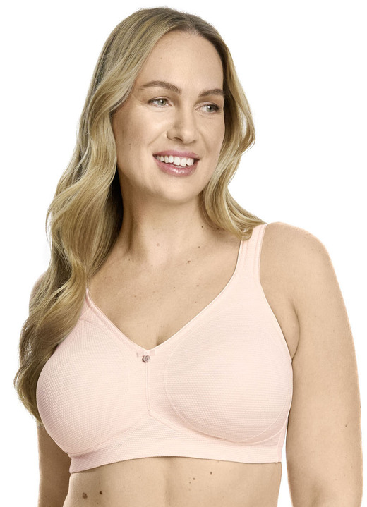 Soft-BH - Susa BH mit strukturiertem Vorderteil, in Größe 075 bis 100, in Cup B, in Farbe GRAFIT Ansicht 11