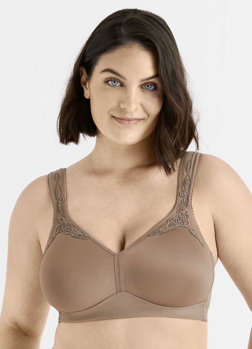 Soft-BH - Miss Mary Minimizer-BH mit vorgeformten Cups, in Größe 075 bis 100, in Cup D, in Farbe WEISS Ansicht 11