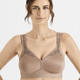 Soft-BH - Miss Mary Minimizer-BH mit vorgeformten Cups – Farbe NOUGAT – Ansicht 1 Soft-BH - Miss Mary Minimizer-BH mit vorgeformten Cups, in Größe 075 bis 100, in Cup E, in Farbe WEISS – Farbe NOUGAT – Ansicht 1