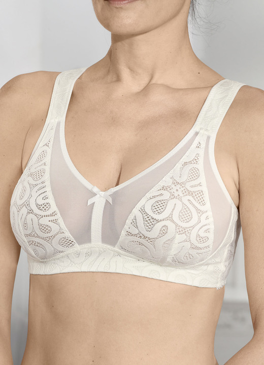 Soft-BH - BH aus elastischer Spitze, in Größe 080 bis 105, in Cup C, in Farbe SEKT Ansicht 1