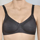 Soft-BH - Naturana Zweierpack  BH mit dekorativem Spitzenband in den Cups – Farbe 1X SCHWARZ, 1X WEISS – Ansicht 1 Soft-BH - Naturana Zweierpack  BH mit dekorativem Spitzenband in den Cups, in Größe 075 bis 100, in Cup C, in Farbe 2X WEISS – Farbe 1X SCHWARZ, 1X WEISS – Ansicht 1