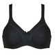Soft-BH - Naturana Zweierpack  BH mit dekorativem Spitzenband in den Cups – Farbe 2X SCHWARZ – Ansicht 3 Soft-BH - Naturana Zweierpack  BH mit dekorativem Spitzenband in den Cups, in Größe 075 bis 100, in Cup C, in Farbe 2X WEISS – Farbe 2X SCHWARZ – Ansicht 3