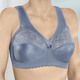 Soft-BH - Glamorise Stütz-BH mit Spitze – Farbe RAUCHBLAU – Ansicht 2 Soft-BH - Glamorise Stütz-BH mit Spitze, in Größe 080 bis 130, in Cup C, in Farbe PETROL – Farbe RAUCHBLAU – Ansicht 2