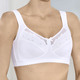Soft-BH - BH mit Elastikspitze  – Farbe WEISS – Ansicht 1 Soft-BH - BH mit Elastikspitze , in Größe 080 bis 105, in Cup D, in Farbe WEISS – Farbe WEISS – Ansicht 1