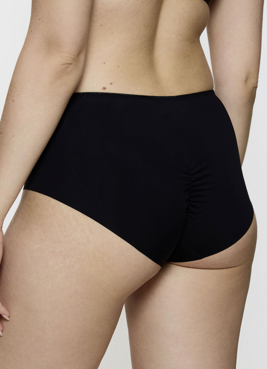 Triumph - Triumph Slip mit Jacquardeinsatz im Vorderteil, in Größe 036 bis 048, in Farbe BORDEAUX Ansicht 7