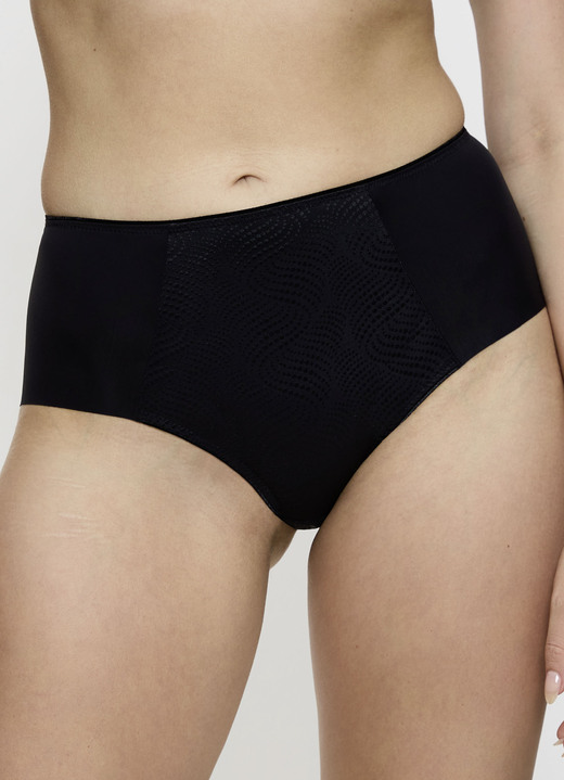 Triumph - Triumph Slip mit Jacquardeinsatz im Vorderteil, in Größe 036 bis 048, in Farbe BORDEAUX Ansicht 5