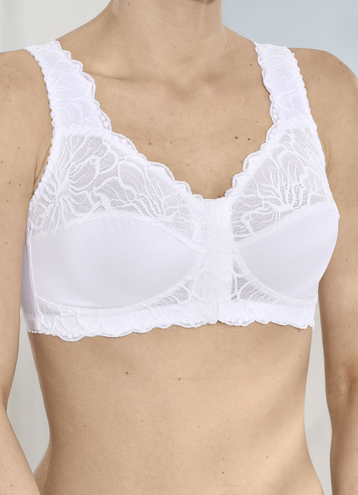 Soft-BH - BH Cup B, in Größe 080 bis 110, in Cup C, in Farbe WEISS Ansicht 1