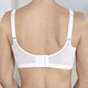 Soft-BH - BH mit dekorativer Elastikspitze, in Größe 080 bis 110, in Cup C, in Farbe WEISS – Farbe WEISS – Ansicht 2