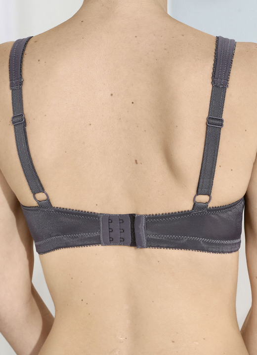 Soft-BH - Zweierpack BH mit Spitzeneinsätzen, in Größe 080 bis 110, in Cup B, in Farbe 1X MARINE, 1X WEISS Ansicht 18