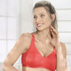 Soft-BH - Naturana Minimizer-BH für besonderen Tragekomfort, in Größe 075 bis 105, in Cup B, in Farbe MELONE – Farbe MELONE – Ansicht 1