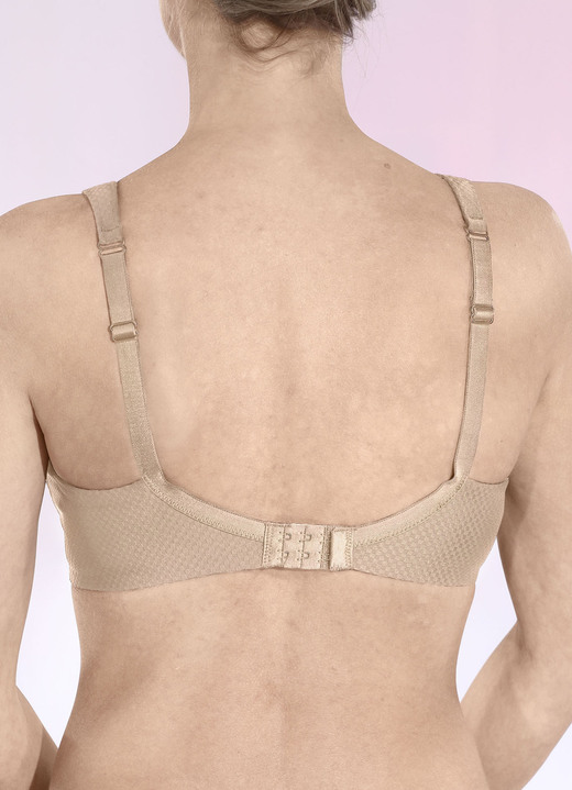Soft-BH - Naturana BH mit berstärktem Rückteil Ansicht 3 Soft-BH - Naturana BH mit berstärktem Rückteil, in Größe 075 bis 095, in Cup A, in Farbe PUDER Ansicht 3