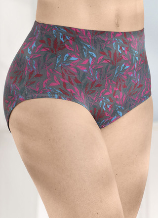Laurina Viererpack Slips mt buntem Druckdessin