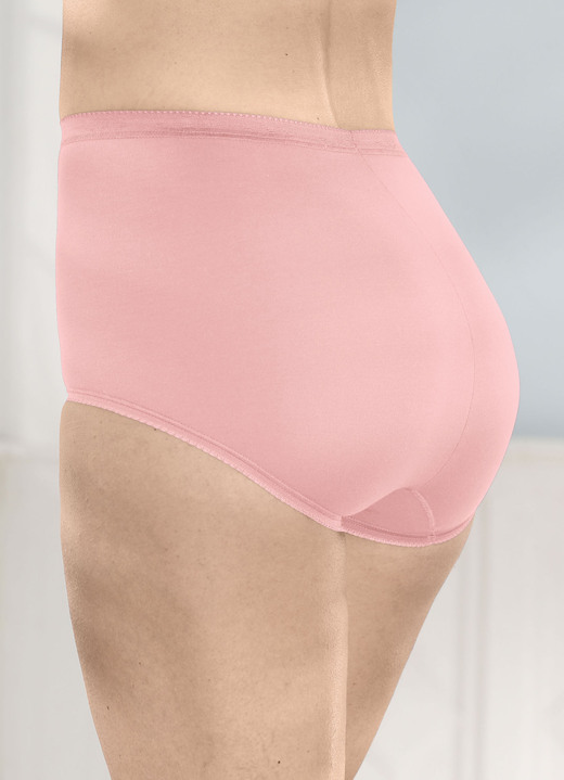 Sloggi - Sloggi Viererpack Slips mit elastischen Abschlüssen, in Größe 038 bis 054, in Farbe 1X PFIRSICH, 1X LACHS, 1X ZARTROSÉ, 1X VANILLE Ansicht 2