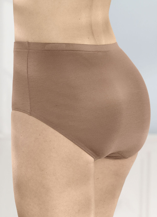 Slips - Viererpack Slips mit Gummizug Ansicht 15 Slips - Viererpack Slips mit Gummizug, in Größe 038 bis 054, in Farbe 2X GRAFIT, 2X JEANSBLAU Ansicht 15