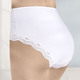 Slips - Viererpack Slips mit Elastikspitze, in Größe 038 bis 054, in Farbe WEISS – Farbe WEISS – Ansicht 1