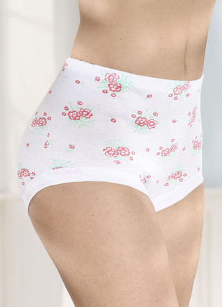 Fünferpack Slips mit auswechselbarem Gummizug