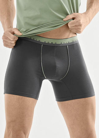 Dreierpack Pants mit Elastikbund