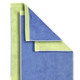 Frottier Handtücher - Wende-Frottier-Serie – Farbe BLAU-PISTAZIE – Ansicht 4 Frottier Handtücher - Wende-Frottier-Serie, in Größe 200 (1 Handtuch, 50/100 cm) bis 204 (1 Duschtuch, 70/140 cm), in Farbe PINK-MANDARINE – Farbe BLAU-PISTAZIE – Ansicht 4