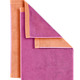 Frottier Handtücher - Wende-Frottier-Serie – Farbe PINK-MANDARINE – Ansicht 2 Frottier Handtücher - Wende-Frottier-Serie, in Größe 200 (1 Handtuch, 50/100 cm) bis 204 (1 Duschtuch, 70/140 cm), in Farbe PINK-MANDARINE – Farbe PINK-MANDARINE – Ansicht 2