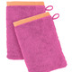 Frottier Handtücher - Wende-Frottier-Serie – Farbe PINK-MANDARINE – Ansicht 5 Frottier Handtücher - Wende-Frottier-Serie, in Größe 200 (1 Handtuch, 50/100 cm) bis 204 (1 Duschtuch, 70/140 cm), in Farbe PINK-MANDARINE – Farbe PINK-MANDARINE – Ansicht 5