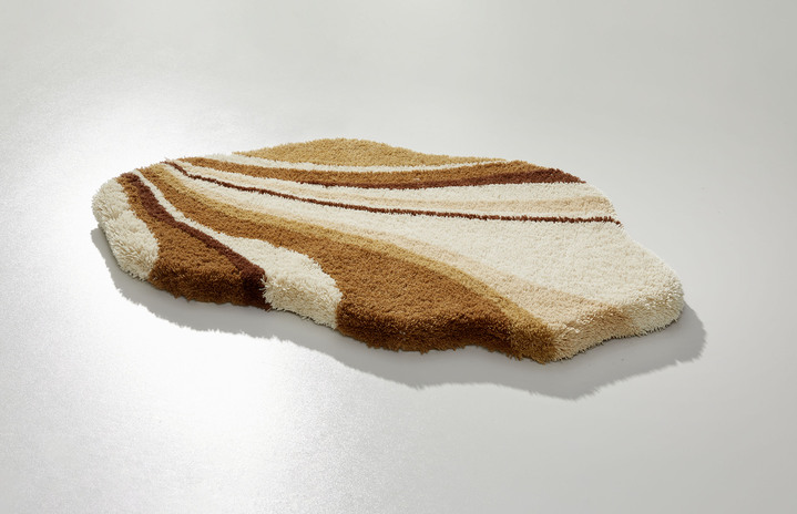 Badgarnituren - Tolle Badgarnitur in barfußweicher Qualität, in Größe 100 (Vorleger halbrund, 50/ 80 cm) bis 112 (WC-Deckelbezug, 47/ 50 cm), in Farbe TERRA Ansicht 19