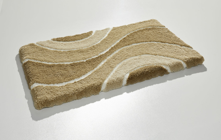 Badgarnituren - Herrlich weiche Badgarnitur, in Größe 100 (Vorleger halbrund, 50/ 80 cm) bis 112 (WC-Deckelbezug, 47/ 50 cm), in Farbe BLAU Ansicht 24