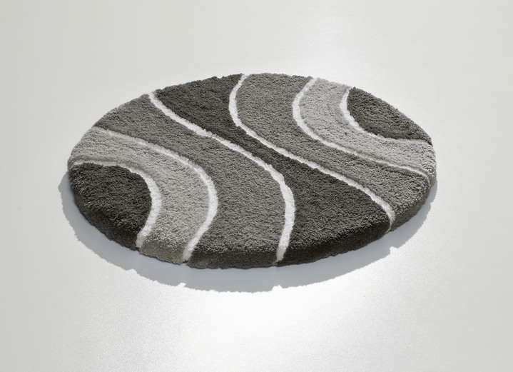 Badgarnituren - Herrlich weiche Badgarnitur Ansicht 29 Badgarnituren - Herrlich weiche Badgarnitur, in Größe 100 (Vorleger halbrund, 50/ 80 cm) bis 112 (WC-Deckelbezug, 47/ 50 cm), in Farbe ANTHRAZIT Ansicht 29