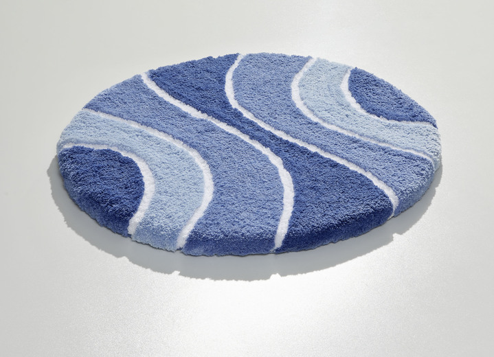 Badgarnituren - Herrlich weiche Badgarnitur Ansicht 6 Badgarnituren - Herrlich weiche Badgarnitur, in Größe 100 (Vorleger halbrund, 50/ 80 cm) bis 112 (WC-Deckelbezug, 47/ 50 cm), in Farbe ANTHRAZIT Ansicht 6